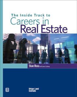 Inside Track to Careers in Real Estate  9780874209549 Front Cover