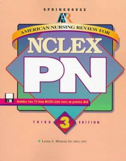 American Nursing Review for NCLEX-PN 3rd 9780874349245 Front Cover