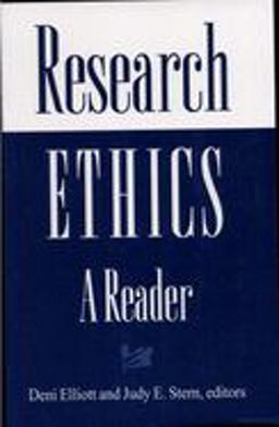 Research Ethics A Reader  9780874517972 Front Cover