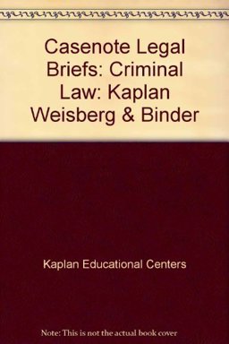 Criminal Law Criminal Law