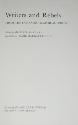 Writers and Rebels