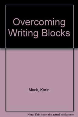 Overcoming Writing Blocks