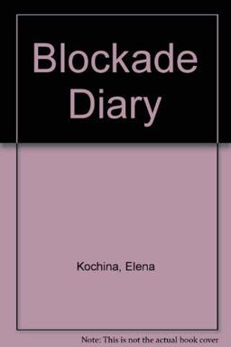 Blockade Diary 1990 9780875010656 Front Cover