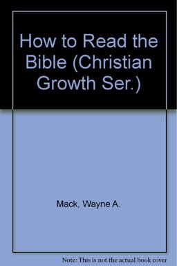 How to Read the Bible