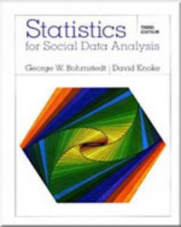 Statistics for Social Data Analysis Statistics for Social Data Analysis