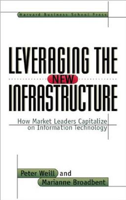 Leveraging the New Infrastructure How Market Leaders Capitalize on Information Technology  9780875848303 Front Cover