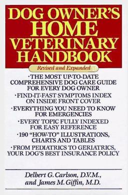 Dog Owner's Home Veterinary Handbook 2nd 9780876055373 Front Cover
