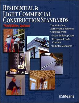 Residential and Light Commercial Construction Standards 3rd 9780876290125 Front Cover