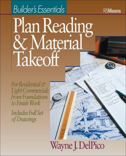 Plan Reading and Material Takeoff  9780876293485 Front Cover