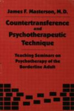 Countertransference and Psychotherapeutic Technique Teaching Seminars  9780876303344 Front Cover