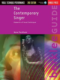 Contemporary Singer - 2nd Edition Elements of Vocal Technique Book/Online Audio 2nd 9780876391075 Front Cover