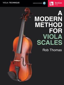 Berklee Press: a Modern Method for Viola Scales - Book with Online Audio by Rob Thomas