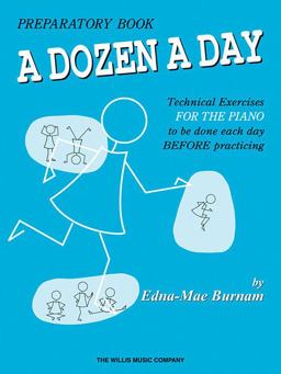 Dozen a Day Preparatory Book - Perfect for Beginners  9780877180241 Front Cover