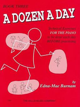 Dozen a Day Book 3 - Perfect for Beginners  9780877180265 Front Cover