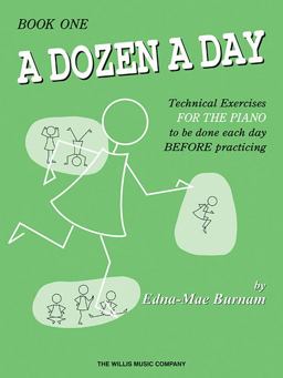 Dozen a Day Book 1 - Perfect for Beginners  9780877180319 Front Cover