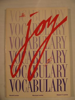 Joy of Vocabulary Workbook Edition (P)