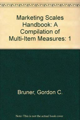 Marketing Scales Handbook Marketing Scales Handbook
