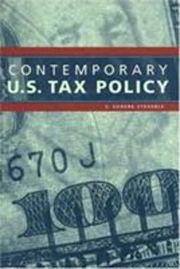 Contemporary U. S. Tax Policy  9780877667209 Front Cover