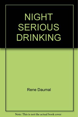 A Night of Serious Drinking