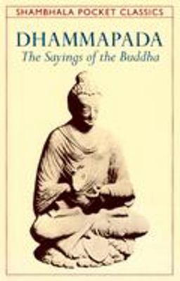 Dhammapada The Sayings of the Buddha  9780877739661 Front Cover