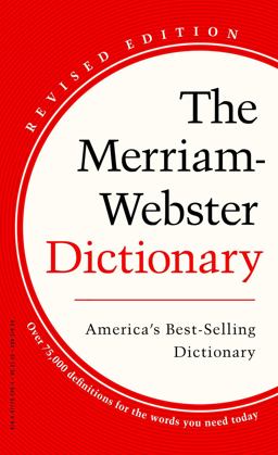 Merriam-Webster Dictionary  9780877790952 Front Cover