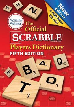 Official Scrabble Players Dictionary 5th 9780877794219 Front Cover