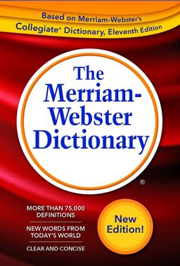 Merriam-Webster Dictionary  9780877796688 Front Cover