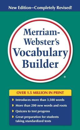 Merriam-Webster's Vocabulary Builder 2nd 9780877798552 Front Cover