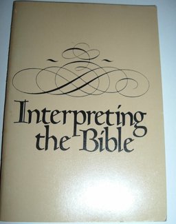 Interpreting the Bible
