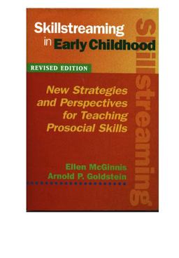 Skillstreaming in Early Childhood New Strategies and Perspectives for Teaching Prosocial Skills  9780878224494 Front Cover