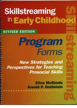 Skillstreaming in Early Childhood Program Forms (Book and CD) New Strategies and Perspectives for Teaching Prosocial Skills  9780878224753 Front Cover