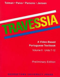 Travessia A Portuguese Language Textbook  9780878402281 Front Cover