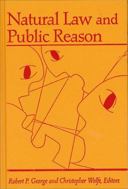 Natural Law and Public Reason  9780878407651 Front Cover