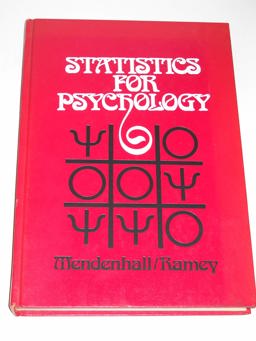 Statistics for Psychology