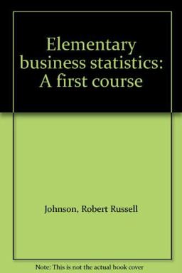 Elementary Business Statistics