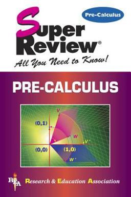 Pre-Calculus Super Review  9780878910885 Front Cover
