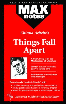 Things Fall Apart  9780878912339 Front Cover