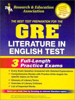 The Best Test Preparation for the GRE Literature in English Test