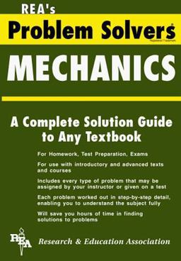 Mechanics Statics and Dynamics Problem Solver  9780878915194 Front Cover