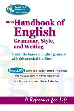 REA's Handbook of English Grammar, Style, and Writing  9780878915521 Front Cover