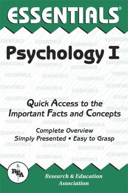 Psychology I Essentials  9780878919307 Front Cover