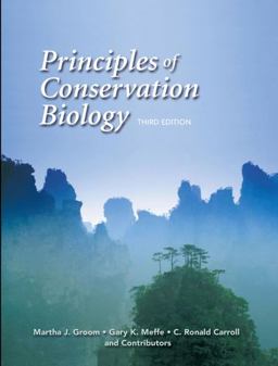 Principles of Conservation Biology 3rd 9780878935185 Front Cover