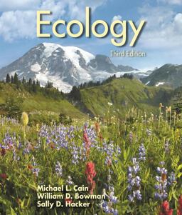 Ecology 3rd 9780878939084 Front Cover