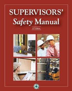 Supervisors' Safety Manual 10th 9780879122881 Front Cover