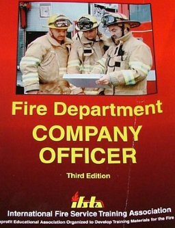 Fire Department Company Officer 3rd 9780879391614 Front Cover