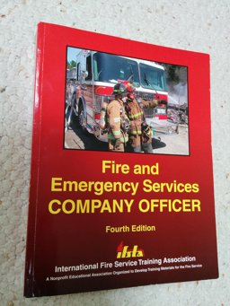Fire and Emergency Services Company Officer 4th 9780879392819 Front Cover