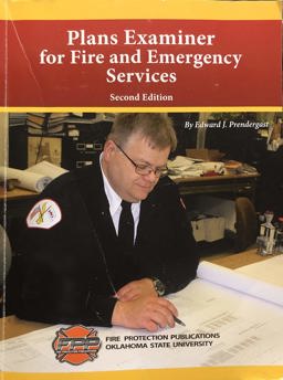 PLANS EXAMINER F/FIRE+EMERGENCY SERV.  9780879396084 Front Cover