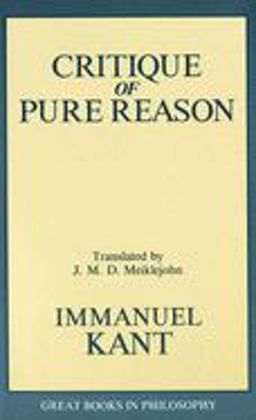 The Critique of Pure Reason