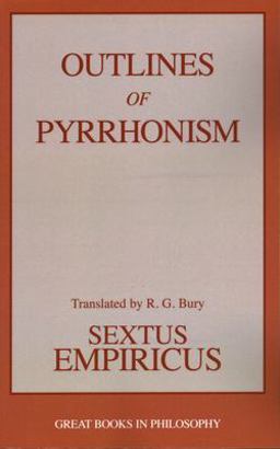 Outlines of Pyrrhonism  9780879755973 Front Cover