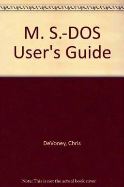 MS-DOS User's Guide